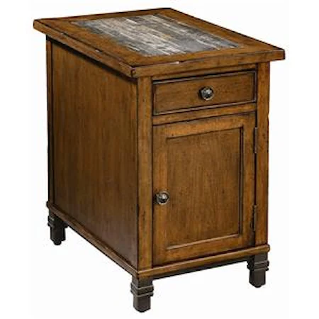 Chairside Cabinet with Door and Drawer